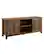 Angle. Walker Edison - Modern Farmhouse TV Stand for Most TVs Up to 64" - Rustic Oak.
