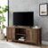 Alt View Zoom 13. Walker Edison - Modern Farmhouse TV Stand for Most TVs Up to 64" - Rustic Oak.