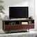 Alt View 12. Walker Edison - 58" Mid-Century Modern 3-Drawer Wood TV Stand for TVs up to 65" - Walnut.