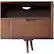 Alt View 2. Walker Edison - 58" Mid-Century Modern 3-Drawer Wood TV Stand for TVs up to 65" - Walnut.