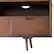 Alt View 33. Walker Edison - 58" Mid-Century Modern 3-Drawer Wood TV Stand for TVs up to 65" - Walnut.