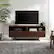 Alt View 37. Walker Edison - 58" Mid-Century Modern 3-Drawer Wood TV Stand for TVs up to 65" - Walnut.