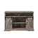 Front. Walker Edison - Sliding Barn Door Highboy Storage Console for Most TVs Up to 56" - Gray Wash.