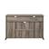 Alt View 2. Walker Edison - Sliding Barn Door Highboy Storage Console for Most TVs Up to 56" - Gray Wash.