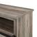 Alt View 3. Walker Edison - Sliding Barn Door Highboy Storage Console for Most TVs Up to 56" - Gray Wash.