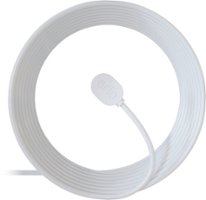 25' Outdoor Magnetic Charging Cable for Arlo Ultra and Pro 3 Security Cameras - White - Front_Zoom