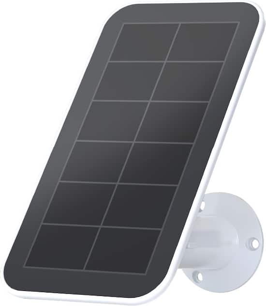 Solar Panel Charger For Arlo Ultra Pro 3 Security Cameras White Black Vma5600 10000s Best Buy