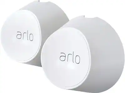 HOLACA Support De Gouttière Pour Caméras Arlo Pro, Pro 2, HD, Ultra - Angle Parfait Et Grande Hauteur, Blanc