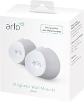 Arlo - Ultra/Pro 3 Magnetic Wall Mounts - White - Front_Zoom
