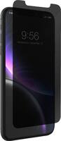 ZAGG - InvisibleShield Glass+ Privacy Screen Protector for Apple® iPhone® XR - Transparent - Angle_Zoom