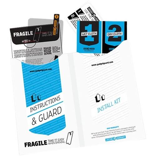 Alt View 11. Gadget Guard - Tempered Glass Screen Protector for Apple® iPhone® XR - Transparent.