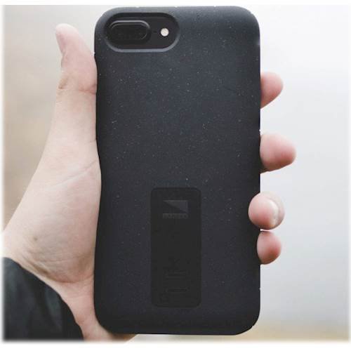 moab case for apple iphone 6 plus, 6s plus, 7 plus, and 8 plus - black