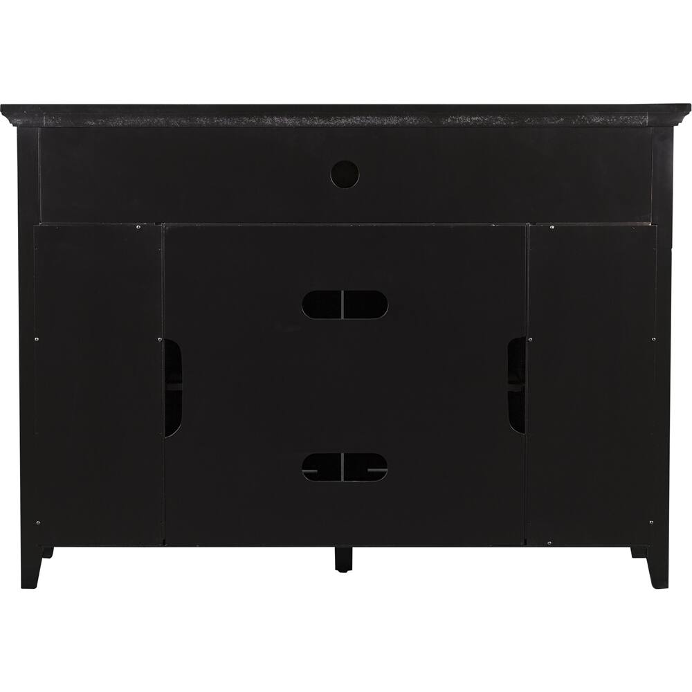 Best Buy Sei Fairbury Electric Fireplace Satin Black Fe0293
