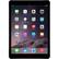Front. Apple - iPad Air 2 with Wi-Fi + Cellular - 32GB (Unlocked) - Pre-Owned - Space Gray.