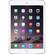 Front. Apple - iPad mini 3 with Wi-Fi + Cellular - 16GB (Unlocked) - Pre-Owned - Silver.