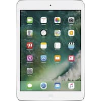 Apple - iPad mini 2 with Wi-Fi + Cellular - 64GB (Verizon) - Pre-Owned - Silver - Front_Zoom