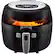 Front. Emerald - 6.5L Digital Air Fryer - Black.