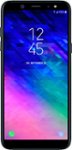 Front Zoom. Samsung - Galaxy A6 with 32GB Memory Cell Phone (Unlocked) - Black.