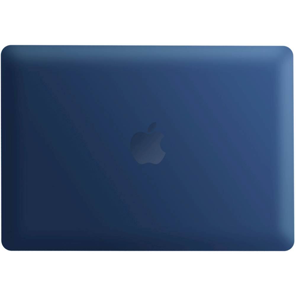 Front. iBenzer - Neon Party Top and Rear Cover for Apple® MacBook® Pro 13.3" - Navy Blue.