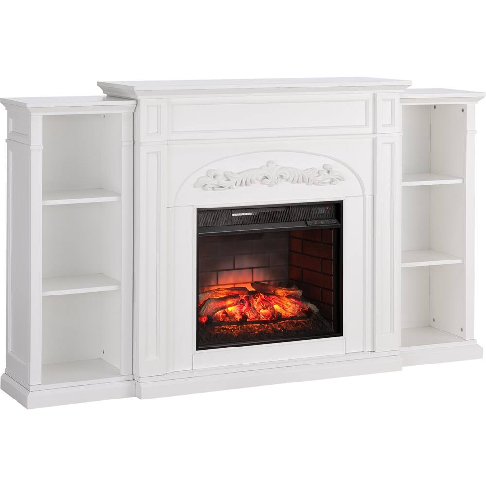Best Buy Sei Chantilly Electric Fireplace White Fi8533