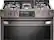 Alt View 15. LG - STUDIO 6.3 Cu. Ft. Self-Cleaning Slide-In Gas Range with ProBake Convection - Black Stainless Steel.