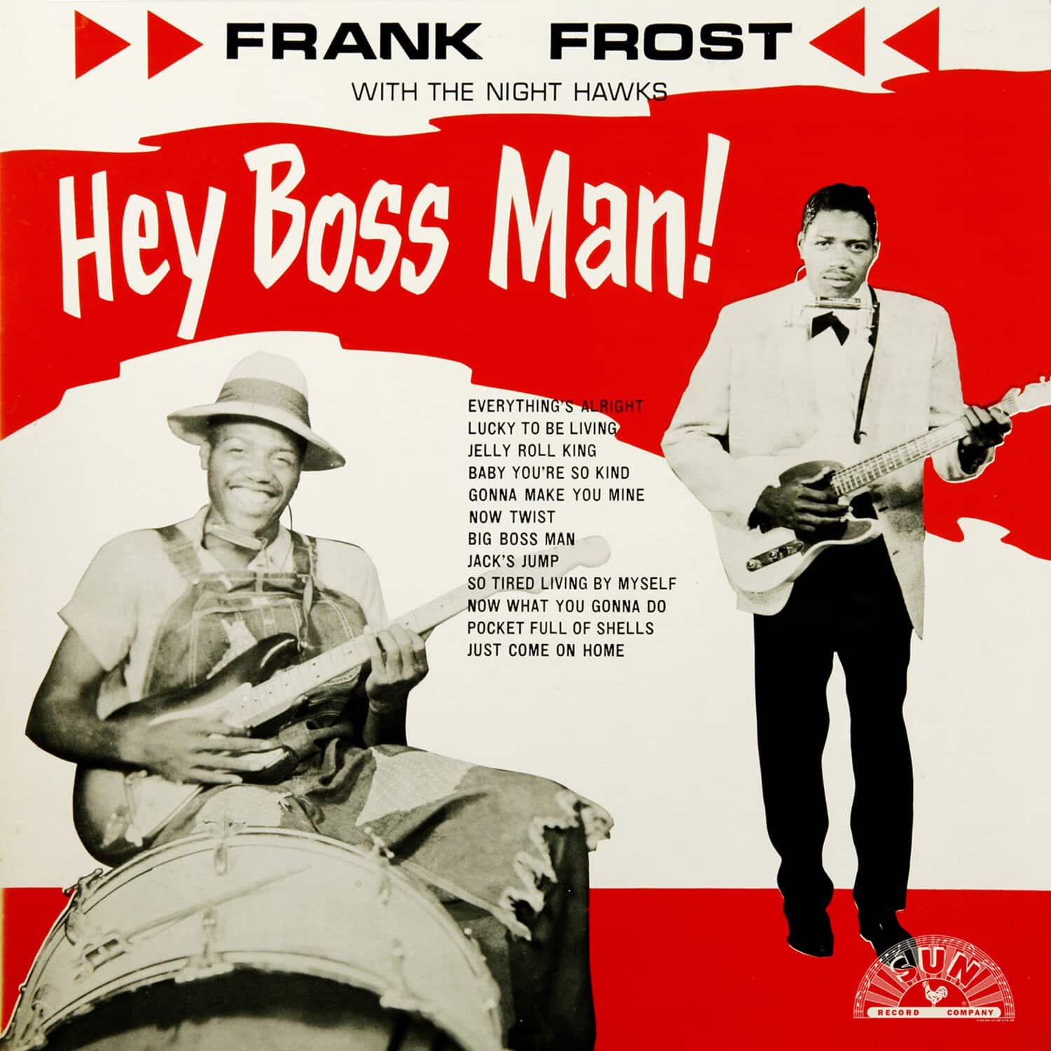 Frank Frost - Hey Boss Man!  - COMPACT DISCS