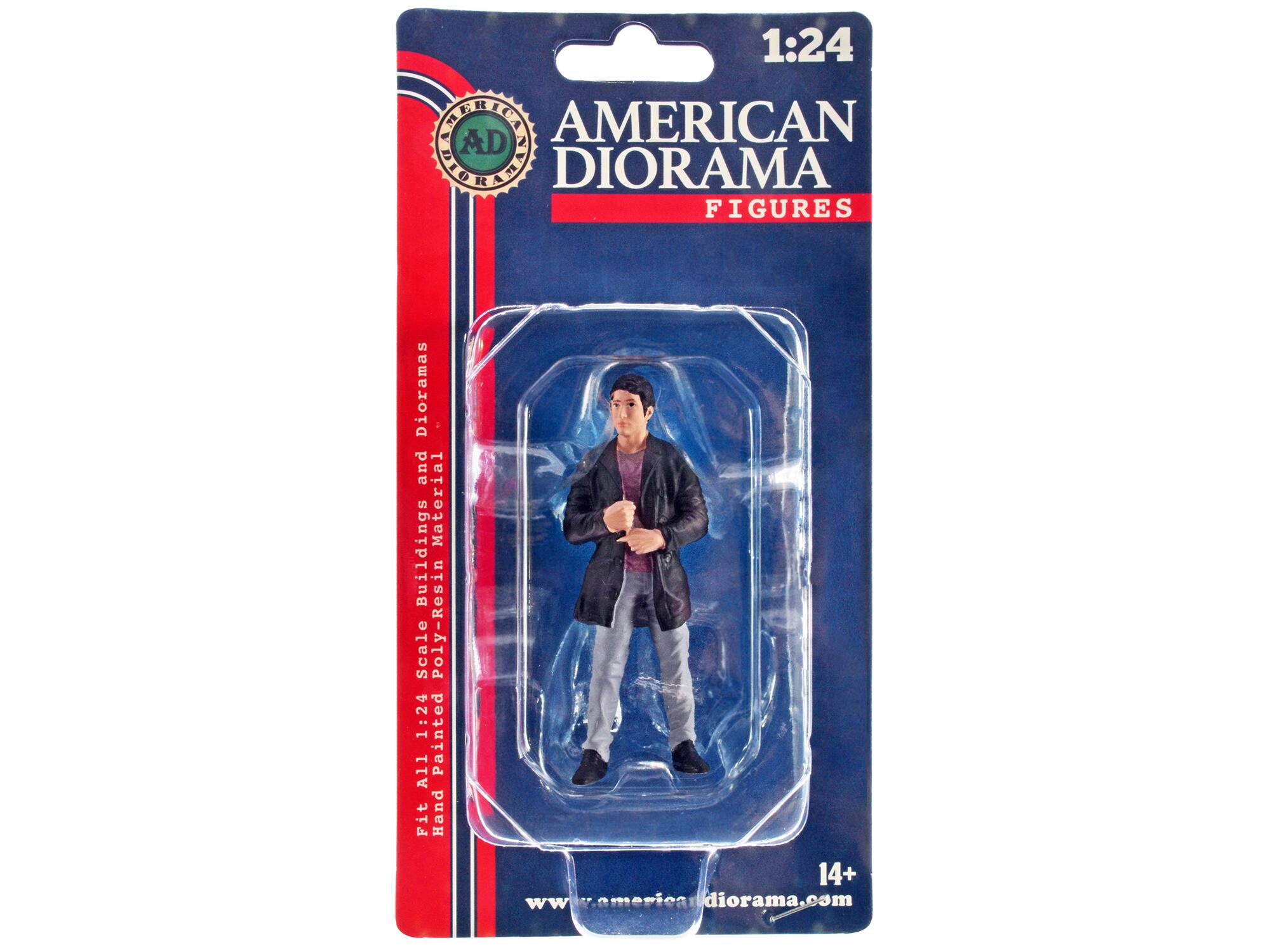 1:24 AMERICAN DIORAMA FIGURES  
Dioramas and Material Buildings  
Scale Poly-Resin 1:24 Painted All Fit Hand  
14+  
www.americardiorama.com
