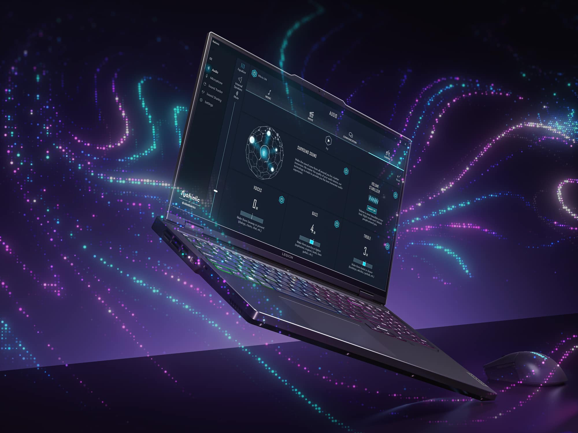 Alt View 11. Lenovo - Legion Pro 5i 16" Gaming Laptop WQXGA - Intel 13th Gen Core i7 with 16GB Memory - NVIDIA GeForce RTX 4070 8GB - 1TB SSD - Onyx Grey.