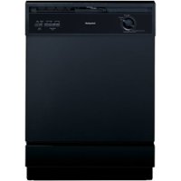 Hotpoint - 24" Front Control Built-In Dishwasher - White - Front_Zoom