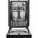 Alt View 12. Whirlpool - 18" Front Control Built-In Dishwasher with Stainless Steel Tub - Black.