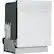 Angle. Whirlpool - 24" Front Control Tall Tub Built-In Dishwasher with Stainless Steel Tub - White.
