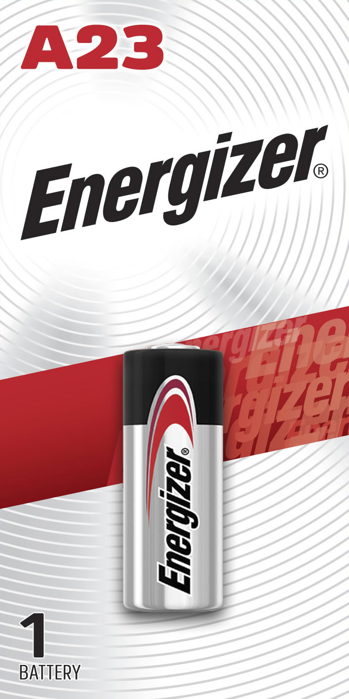 Energizer A23 Battery, 12V (Pack of 4) 