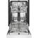 Alt View 12. Whirlpool - 18" Front Control Built-In Dishwasher with Stainless Steel Tub - White.