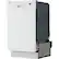 Left. Whirlpool - 18" Front Control Built-In Dishwasher with Stainless Steel Tub - White.