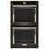 Front. KitchenAid - Smart Oven+ 30" Built-In Double Electric Convection Wall Oven.