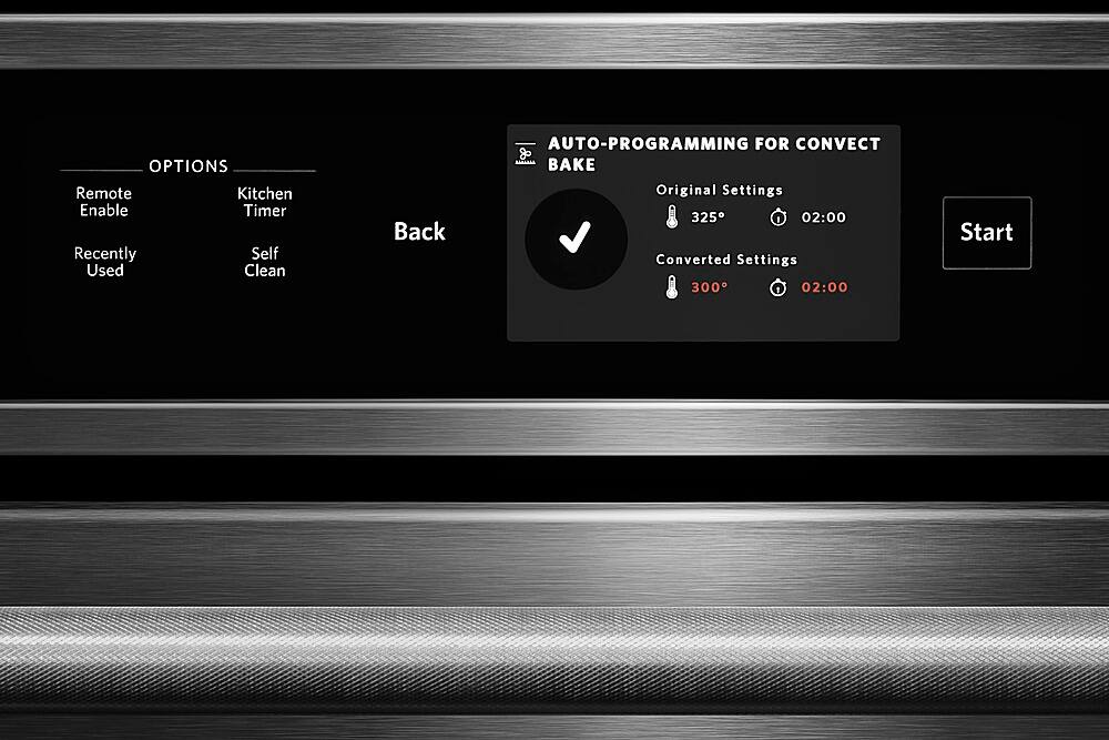 Alt View 15. KitchenAid - Smart Oven+ 30" Built-In Double Electric Convection Wall Oven - Stainless Steel.