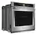 Angle. KitchenAid - Smart Oven+ 30" Built-In Single Electric Convection Wall Oven - Stainless Steel.