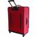 Back Standard. American Flyer - Elite Quattro Travel/Luggage Case (Roller) for Travel Essential - Red.
