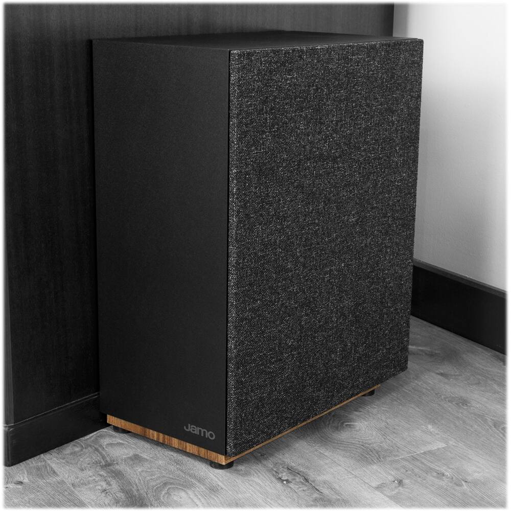 Alt View 14. Jamo - Studio 8 10" 75W Powered Subwoofer - Black.