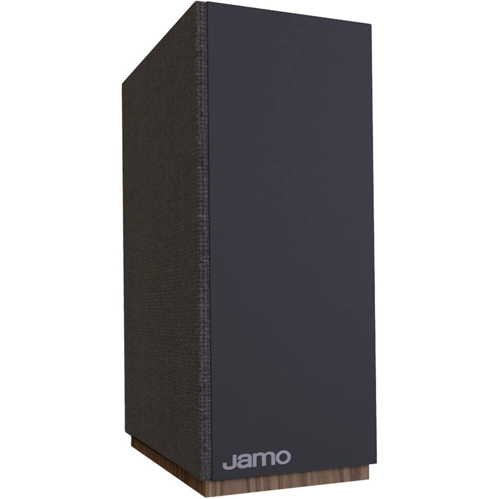 Left. Jamo - Studio 8 10" 75W Powered Subwoofer - Black.