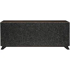 Front. Jamo - Studio 8 Dual 4" 240-Watt Passive 2-Way Center-Channel Speaker - Walnut.