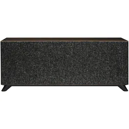 Jamo - Studio 8 Dual 4" 240-Watt Passive 2-Way Center-Channel Speaker - Walnut