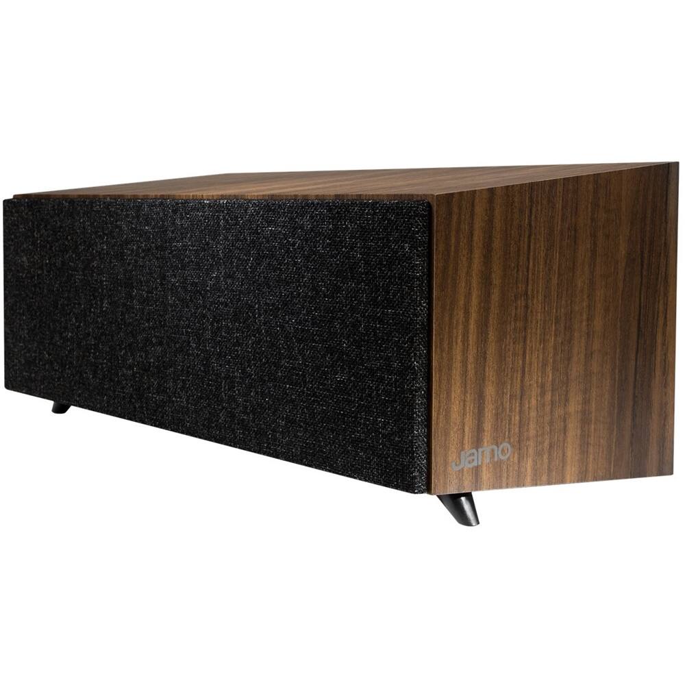 Alt View 13. Jamo - Studio 8 Dual 4" 240-Watt Passive 2-Way Center-Channel Speaker - Walnut.