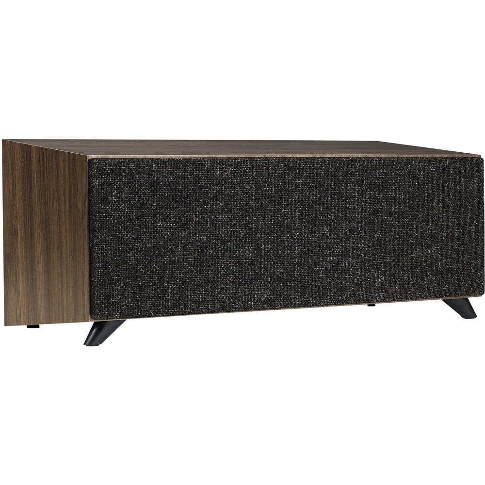 Left. Jamo - Studio 8 Dual 4" 240-Watt Passive 2-Way Center-Channel Speaker - Walnut.