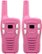 Angle. Cobra - 18-Mile, 22-Channel FRS/GMRS 2-Way Radios (Pair) - Pink.
