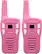 Angle. Cobra - 18-Mile, 22-Channel FRS/GMRS 2-Way Radios (Pair) - Pink.