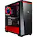 Front. CLX - SET Gaming Desktop- Intel Core i9-9900K - 16GB Memory- NVIDIA GeForce RTX 2080 Ti- 3TB HDD + 960GB SSD - Black/Red.