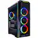 Front. CLX - SET Gaming Desktop- Intel Core i7-9700K - 16GB Memory - NVIDIA GeForce RTX 2070 - 3TB HDD + 960GB SSD - Black/RGB.