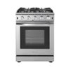 Insignia™ - 3.7 Cu. Ft. Freestanding Gas Range for RVs - Stainless Steel