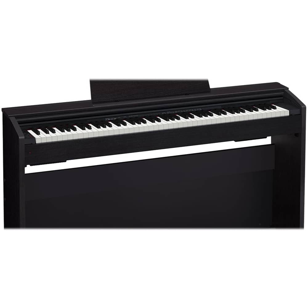 Alt View 11. Casio - PX-870 Keyboard with 88 Velocity-Sensitive Keys - Black wood.